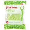 Plackers, Back Teeth Micro Mint, Dental Flossers, Mint, 75 Count