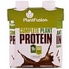 Komplettes Pflanzen-Protein, Schokolade, 4 Päckchen, 11 fl oz. (330 ml) pro Stück