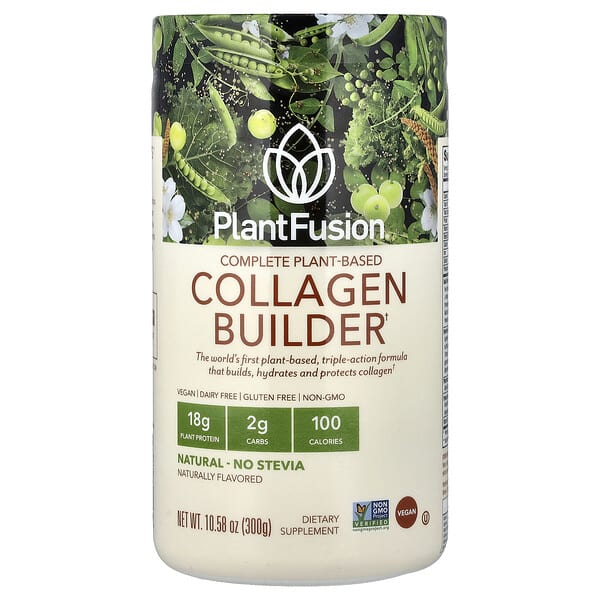 PlantFusion, Complete Plant-based 콜라겐 빌더, 천연 성분, 300g(10.58oz)