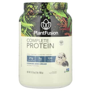 PlantFusion, 完整蛋白質，餅乾和奶油，2 磅（900 克）