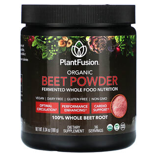 PlantFusion, Organic Beet Powder, 6.43 oz (180 g)