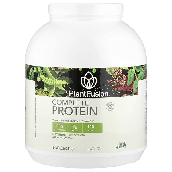 PlantFusion Complete Protein, Natural, 4.36 lb (2.1 kg)
