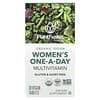 فيتامينات متعددة للنساء للاستخدام مرة واحدة يوميًا ، نباتي عضوي ، 30 قرصًا نباتيًا