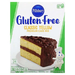 Pillsbury, Classic Yellow Premium Cake Mix, Gluten Free, 17 oz (482 g)