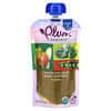 Plum Organics, Organic Baby Food, 6+ Months, Pear, Spinach + Pea, 4 oz (113 g)