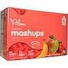 Organic Mashups, Apple Sauce + Strawberries & Bananas, 6 Pouches, 3.17 oz (90 g) Each