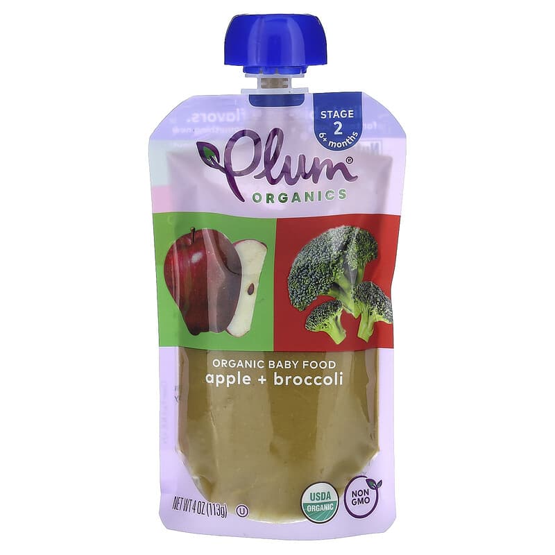 Baby Food Pack) Plum Organicsu00ae Stage Organic Banana