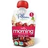 Organic Baby Food, Stage 1, Hello Morning, Cherries & Oats, 3.5 oz (99 g)