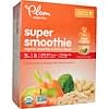 Super Smoothie, Apple, Carrot & Spinach with Beans & Oats, 4 Pouches, 4 oz (113 g) Each