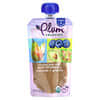 Plum Organics, Organic Baby Food, 6 + Months, Pear, Blueberry, Avocado + Granola , 3.5 oz (99 g)