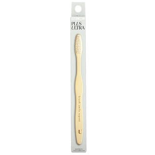 Plus Ultra, Bamboo Toothbrush, Brush Smile Repeat, Soft, Adult, 1 Toothbrush