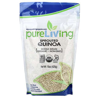 Pure Living, Organic Sprouted Quinoa, 15 oz (425 g)