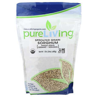 Pure Living, Organic Sprouted Grain Sorghum, 24 oz (680 g)