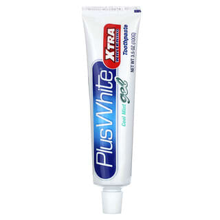 Plus White, Xtra Whitening, Fluoride Anticavity Toothpaste, Cool Mint Gel, 3.5 oz (100 g)