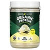 Organic Plant-Based Protein Powder, Creamy French Vanilla, 1.25 lbs (567 g)