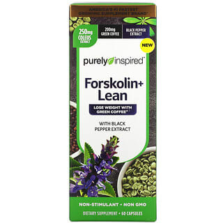 Purely Inspired, Forskoline + Lean, 60 capsules