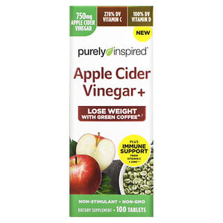 Purely Inspired, Apple Cider Vinegar+, 100 Tablets