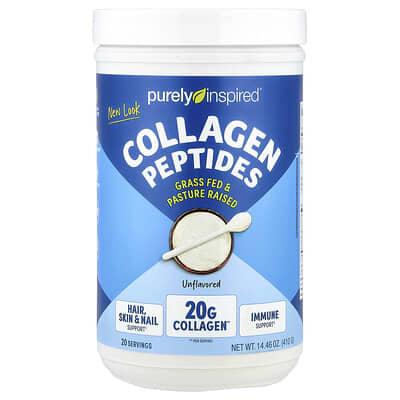 Purely Inspired, Collagen Peptides, Unflavored, 1 lb (454 g)