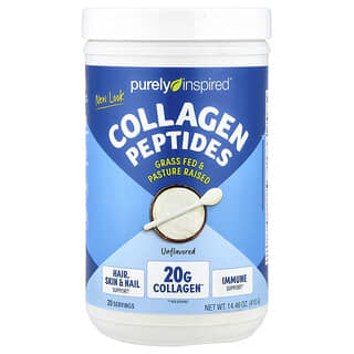 Purely Inspired, Péptidos de colágeno, Sin sabor, 454 g (1 lb)