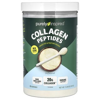 Purely Inspired, Collagen Peptides, Unflavored, Kollagenpeptide, geschmacksneutral, 454 g (1,00 lb.)