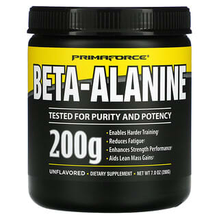 Primaforce, Beta-Alanina, Sem sabor, 200 g