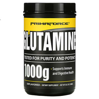 Primaforce, Glutaform，全 L-穀氨醯胺，無味，1000 g