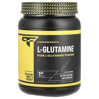 Primaforce, Glutaform，全 L-穀氨醯胺，無味，1000 g