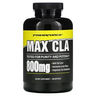 Primaforce, Max CLA, 180 мягких желатиновых капсул