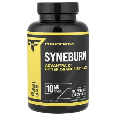 Primaforce, SYNEBURN™, 10 mg, 180 capsules