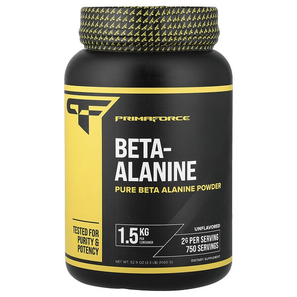 Beta-Alanine, Unflavored, 52.9 oz (1,500 g)