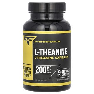 Primaforce, L-teanina, 200 mg, 120 cápsulas
