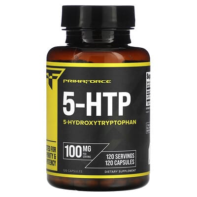 Primaforce, 5-HTP, 100 mg, 120 capsules