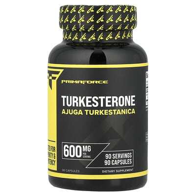 Primaforce, Turcosterone, 600 mg, 90 Capsules