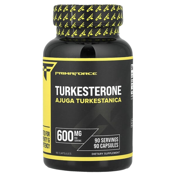 Turkesterone, 600 mg, 90 Capsules
