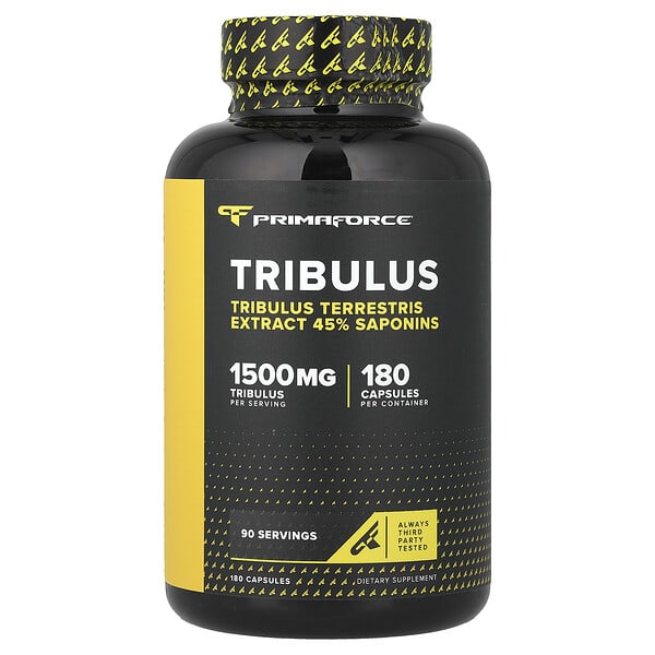 Primaforce, 刺蒺藜，1500 毫克，180 粒膠囊（每粒膠囊 750 毫克）