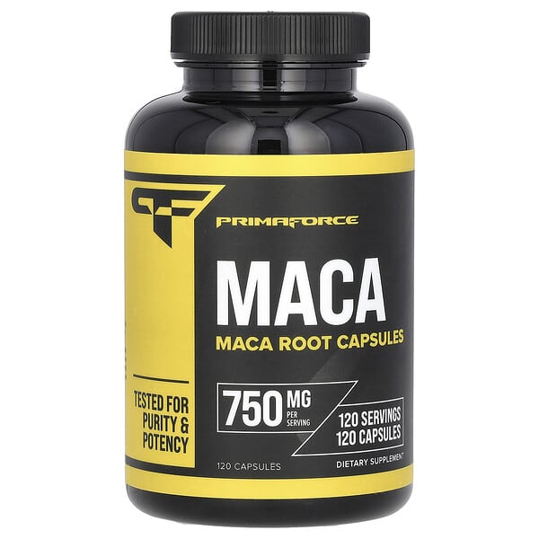 Primaforce, MACA Root, 750 mg, 120 Capsules