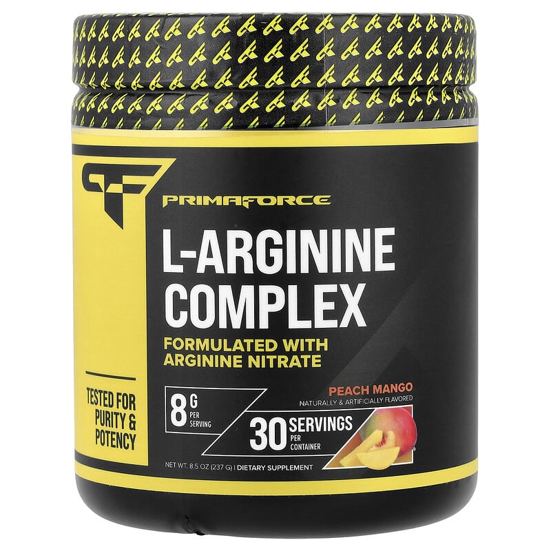 L-Arginine Complex, Peach Mango, 8.5 oz (237 g)