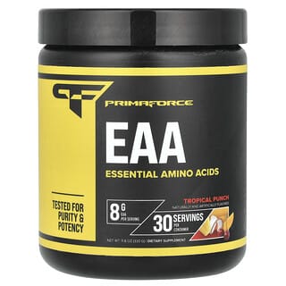 Primaforce, EAA, Acides aminés essentiels, Punch tropical, 330 g