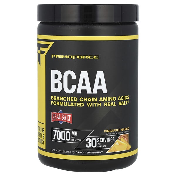 BCAA, Pineapple Mango, 16.1 oz (450 g)