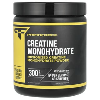 Primaforce, Creatine Monohydrate, Unflavored, Kreatinmonohydrat, geschmacksneutral, 300 g (10,7 oz.)