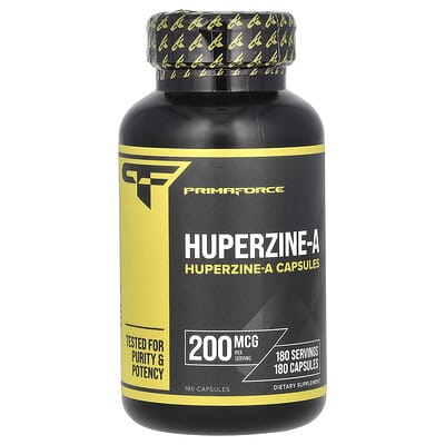 Primaforce, Huperzine-A, 200 mcg, 180 Capsules (Discontinued Item)