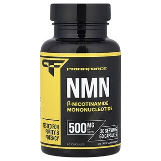 Primaforce, NMN, 60 cápsulas (250 mg por cápsula)