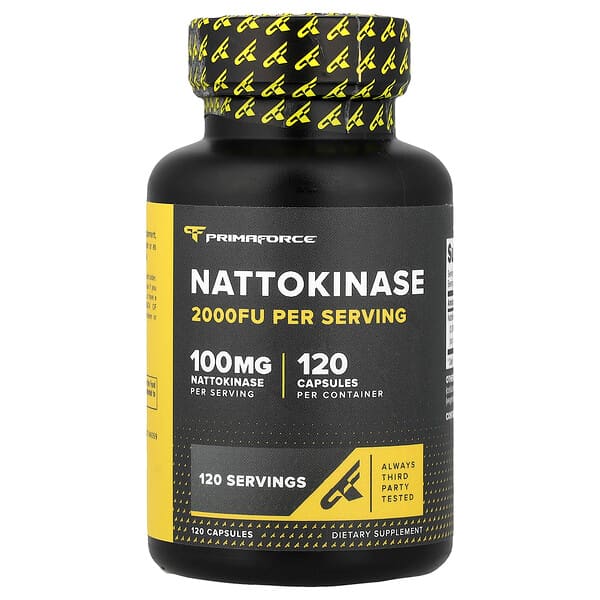 Primaforce, Nattokinase, 100 mg, 120 Capsules