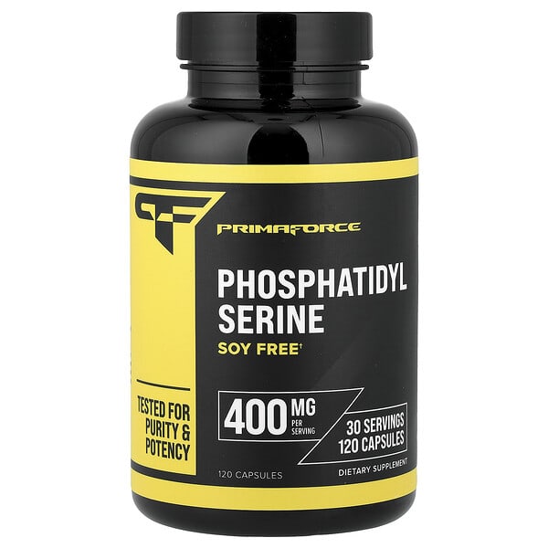Primaforce Phosphatidyl Serine, Soy Free, 120 Capsules (100 mg per Capsule)