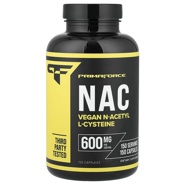NAC, 600 mg, 150 Capsules