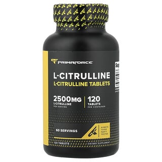 Primaforce, L-Citrulline, 120 Tablets (1,250 mg per Tablet)