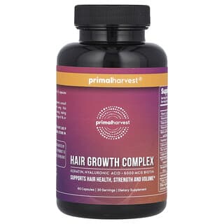 Primal Harvest, Hair Growth Complex, 60 Capsules