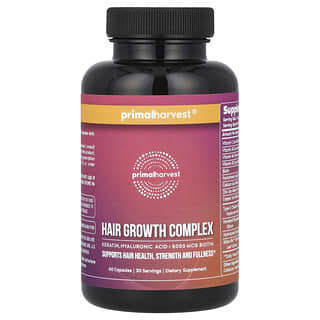 Primal Harvest, Hair Growth Complex, 60 Capsules