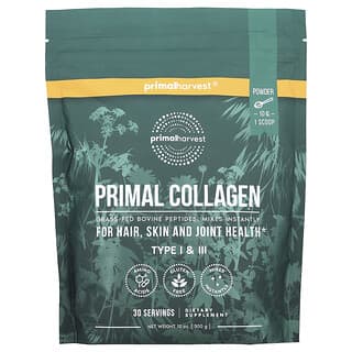 Primal Harvest, Primal Collagen, Colágeno primario, 300 g (10 oz)