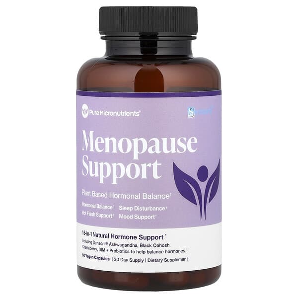 Pure Micronutrients, Menopause Support, 60 Vegan Capsules